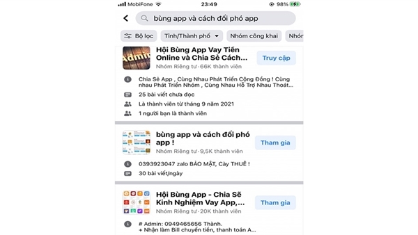 Vay tiền qua app rồi quỵt nợ: Kẻ cắp gặp bà già?!