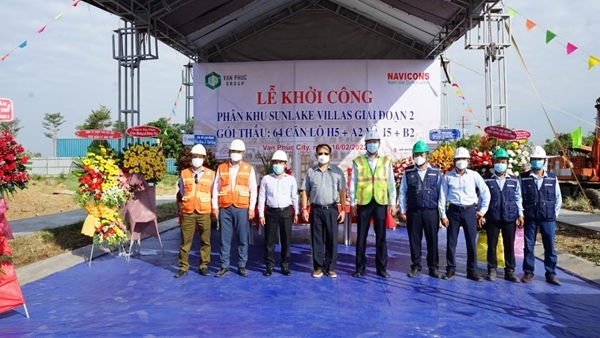 Read more about the article Khởi công xây dựng Phân khu Sunlake Villas tại Van Phuc City