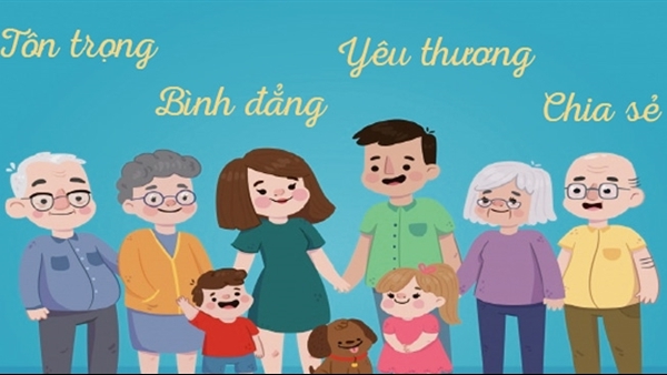 Bộ Tiêu chí ứng xử trong gia đình: Góp phần nâng cao văn hóa gia đình - Báo  Công an Nhân dân điện tử
