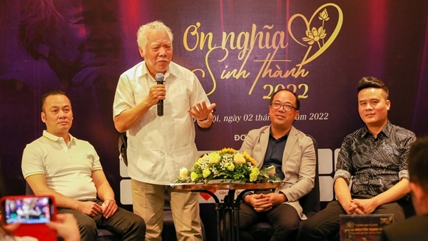 Nghệ sĩ Thanh Lam, Ngọc Sơn và dàn sao biểu diễn trong chương trình “Ơn nghĩa sinh thành”