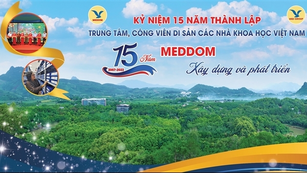 Công viên di sản các nhà khoa học Việt Nam kỷ niệm 15 năm thành lập