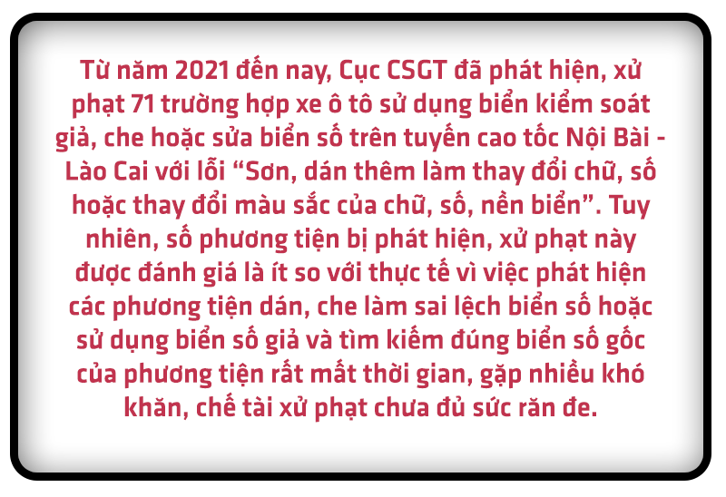 Gian nan “lật tẩy” xe che, dán, đổi biển số -0