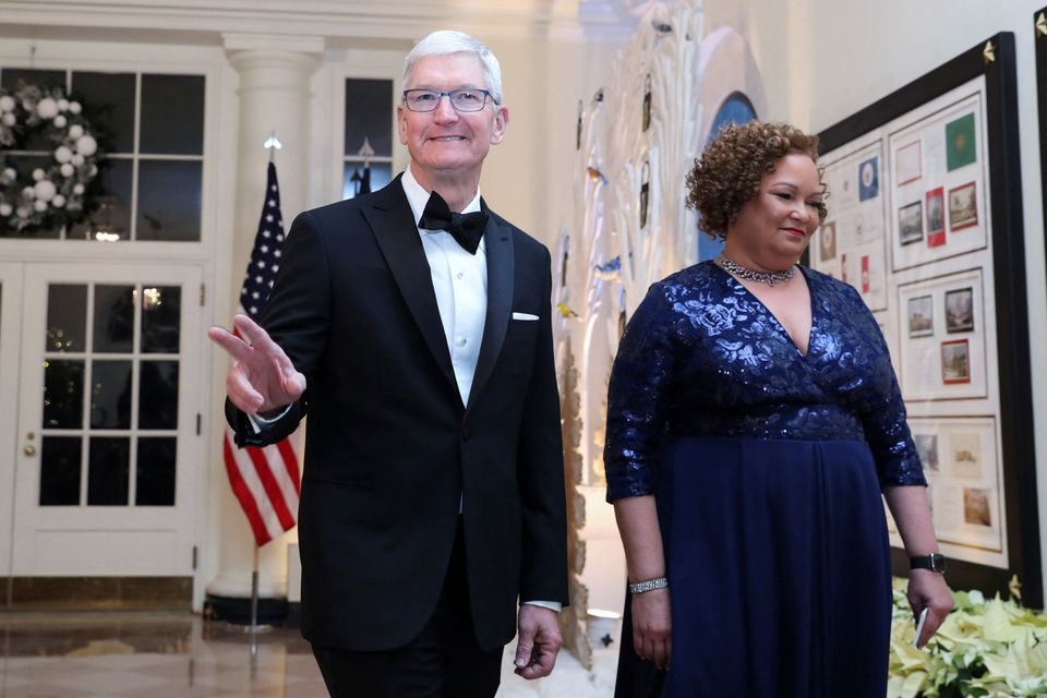 Nhiều nhân vật đình đám xuất hiện trong quốc yến chiêu đãi Tổng thống Pháp tại Nhà Trắng  - 4