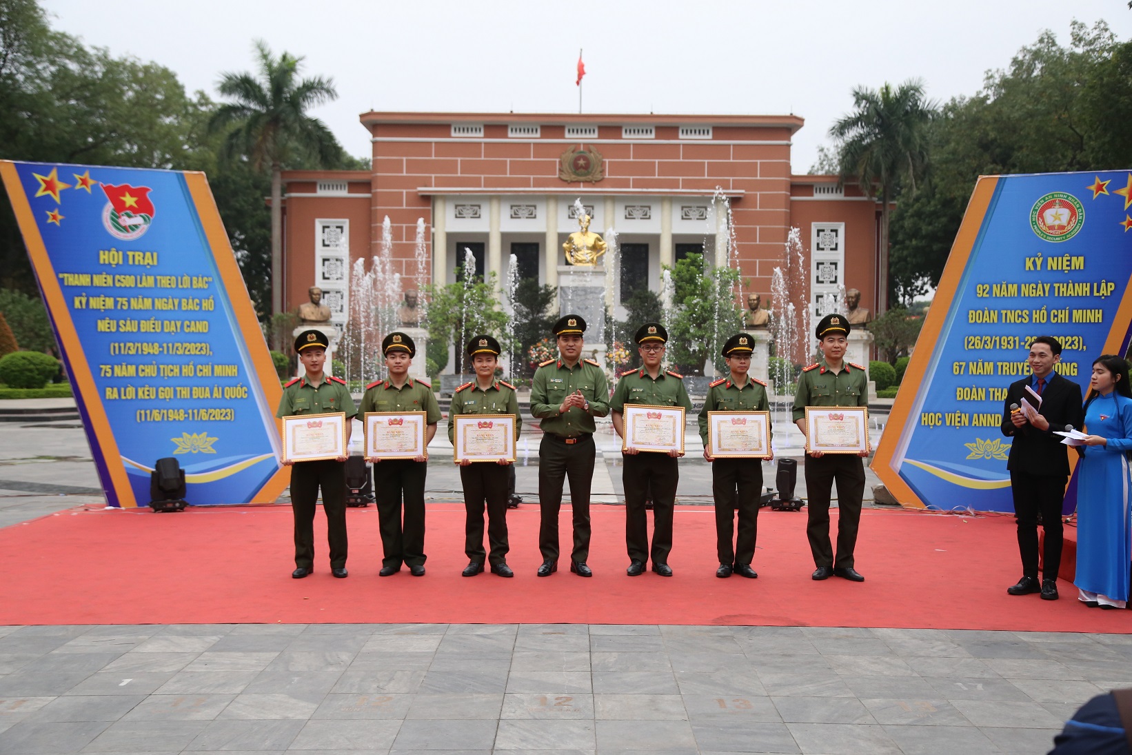 Tuổi trẻ CAND tích cực hưởng ứng 92 năm Ngày thành lập Đoàn TNCS Hồ Chí Minh - 0