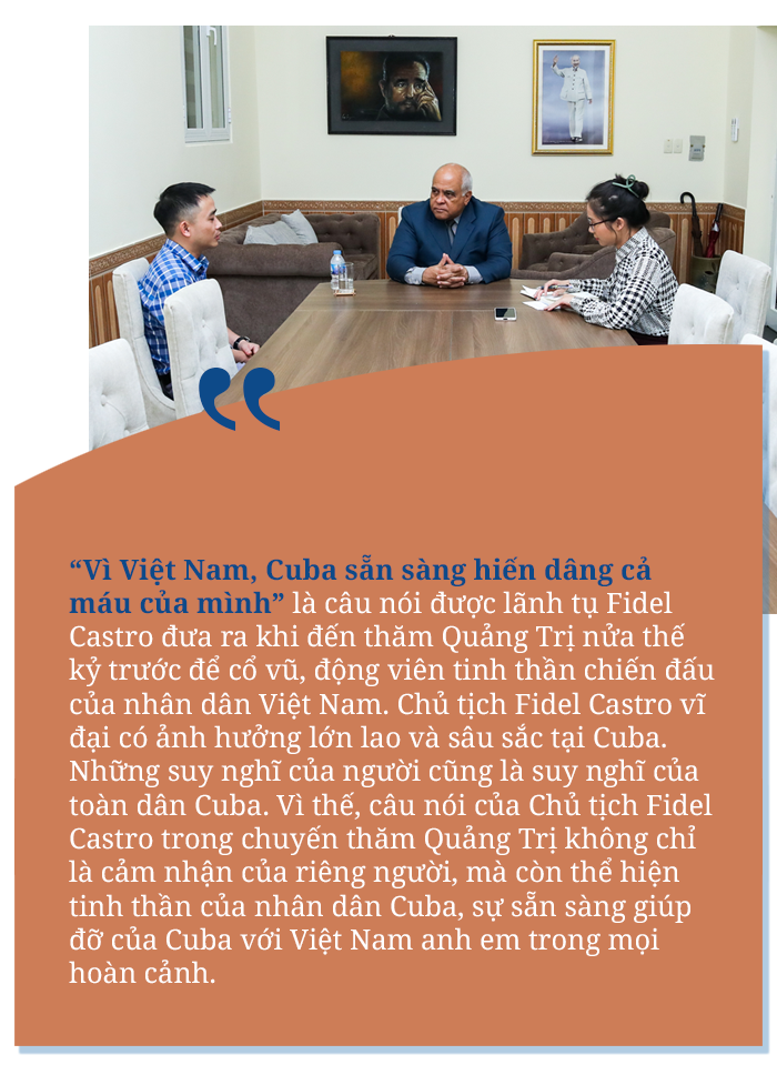 Đại sứ Cuba Orlando Nicolás Hernández Guillén: Luôn có Việt Nam bên mình! -0