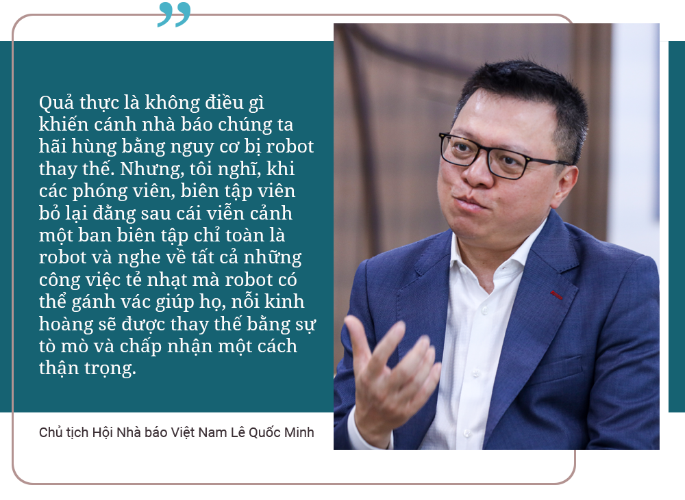 Chủ tịch Hội Nhà báo Việt Nam Lê Quốc Minh:  