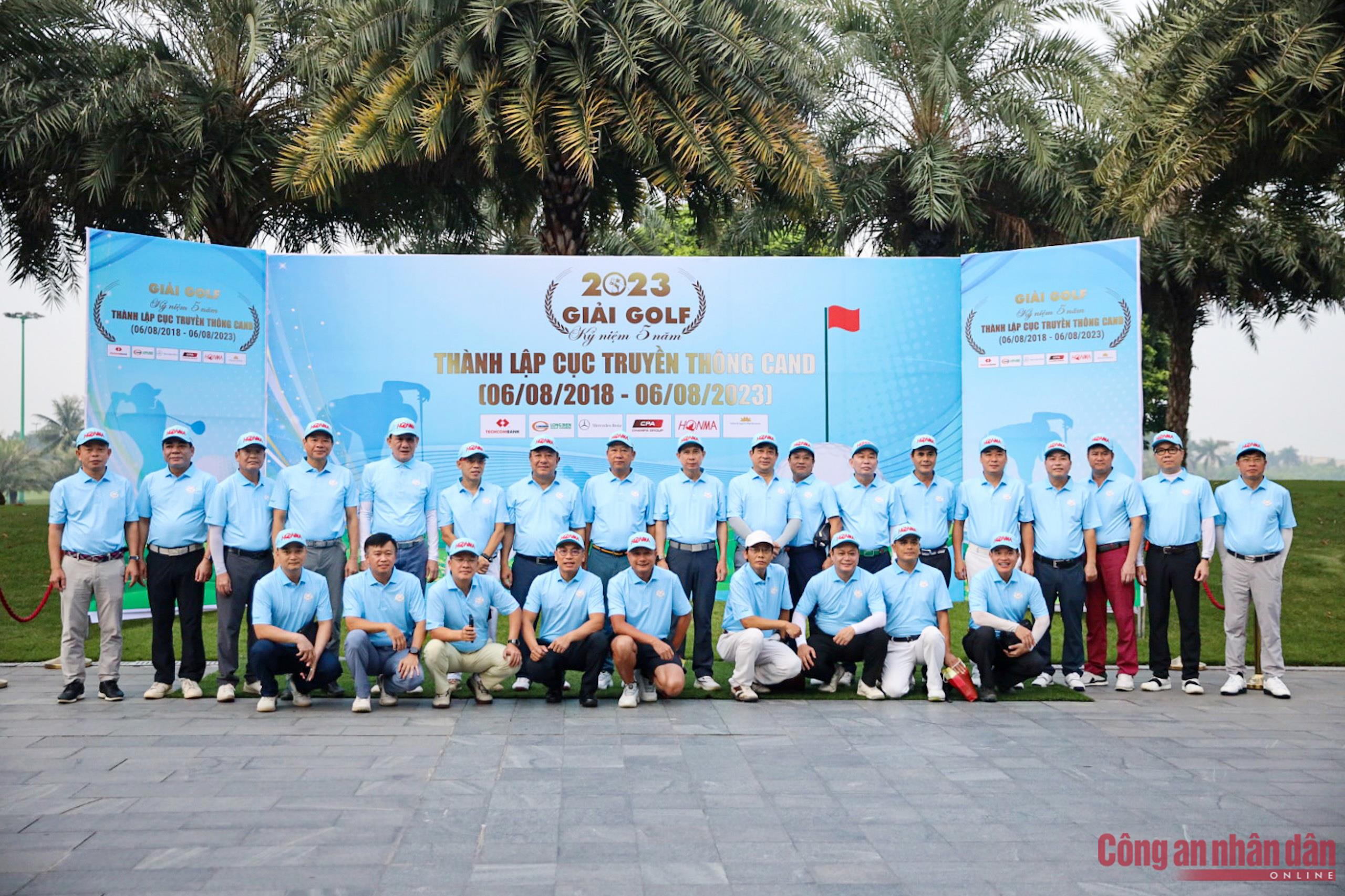 Hơn 100 Golfer tranh tài giải “Golf Cục Truyền thông CAND”