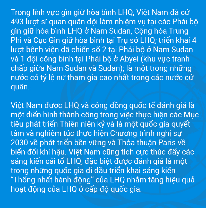 Việt Nam - Liên Hợp Quốc, 46 năm đồng hành và phát triển -0