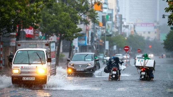 中部地區將迎來強降雨