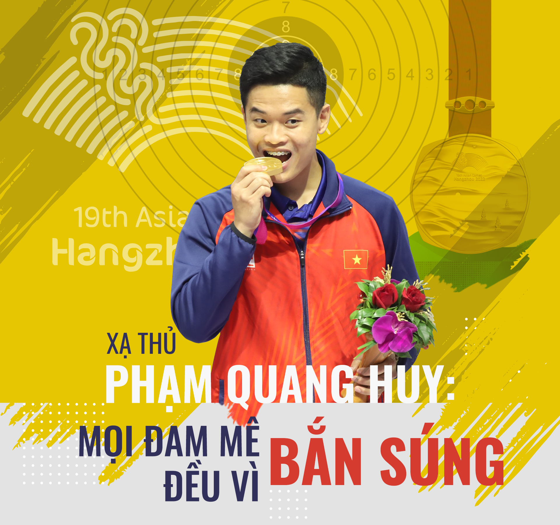 Xạ thủ Phạm Quang Huy: “Mọi đam mê đều vì bắn súng” -0