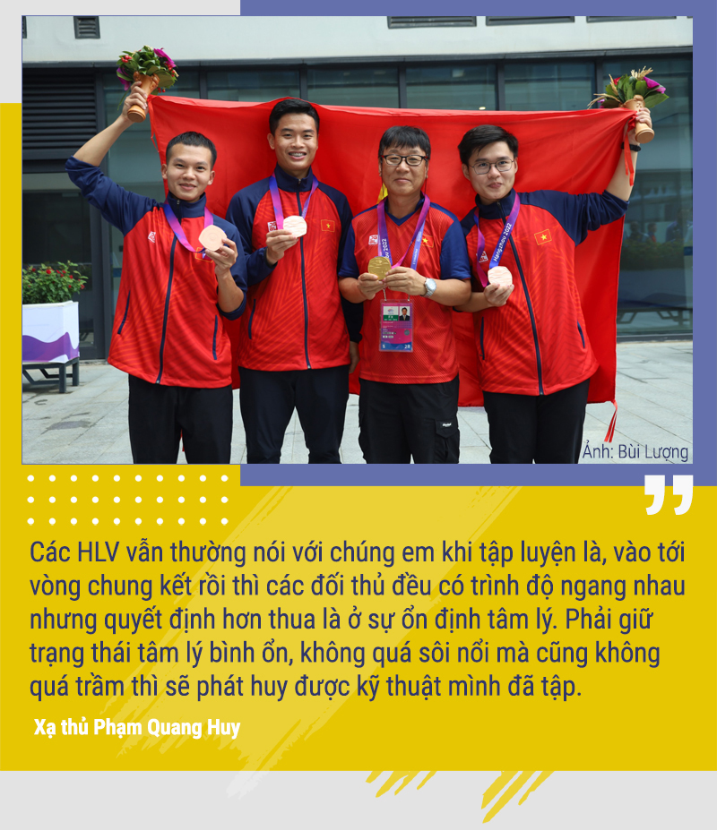 Xạ thủ Phạm Quang Huy: “Mọi đam mê đều vì bắn súng” -0