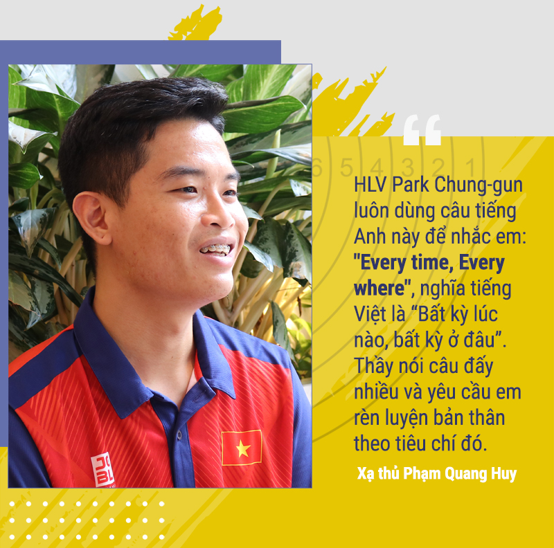 Xạ thủ Phạm Quang Huy: “Mọi đam mê đều vì bắn súng” -0