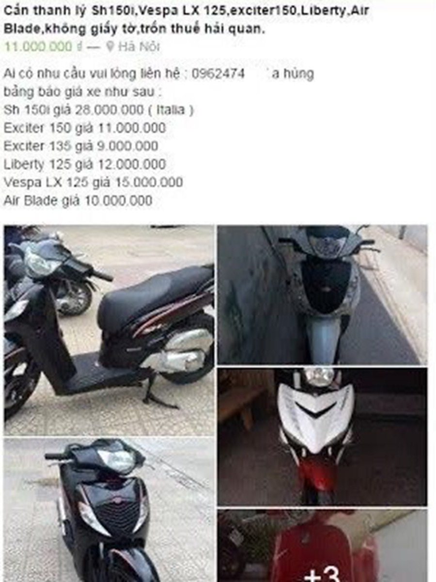 Cảnh giác với chiêu “bán xe xịn giá bèo” trên mạng -0