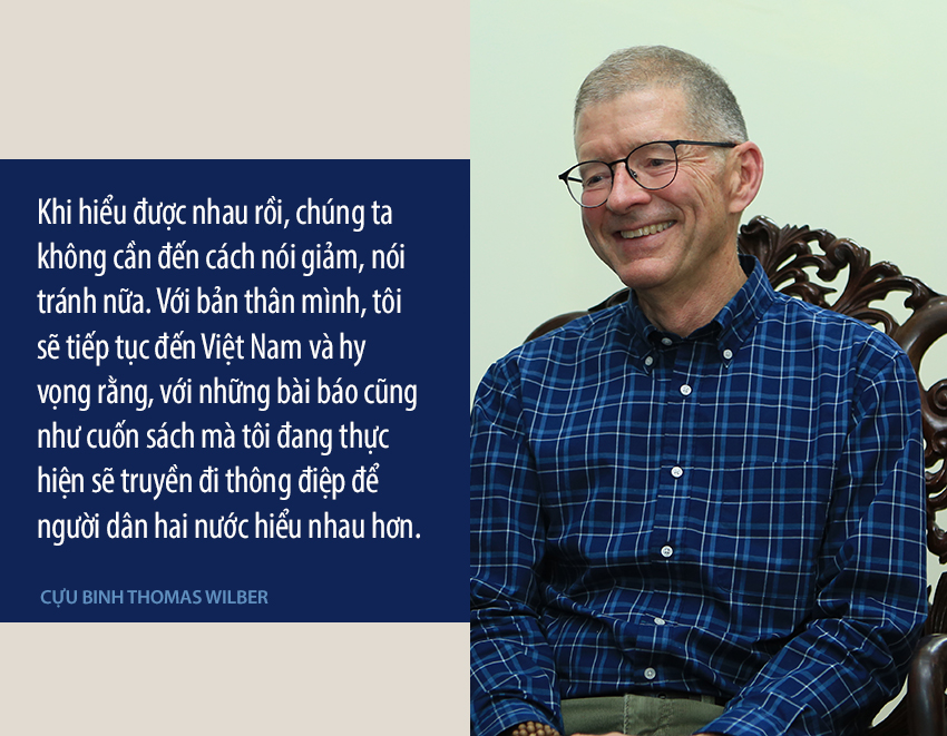 Cựu binh Thomas Wilber: Đến Việt Nam để tìm sự bình yên -0