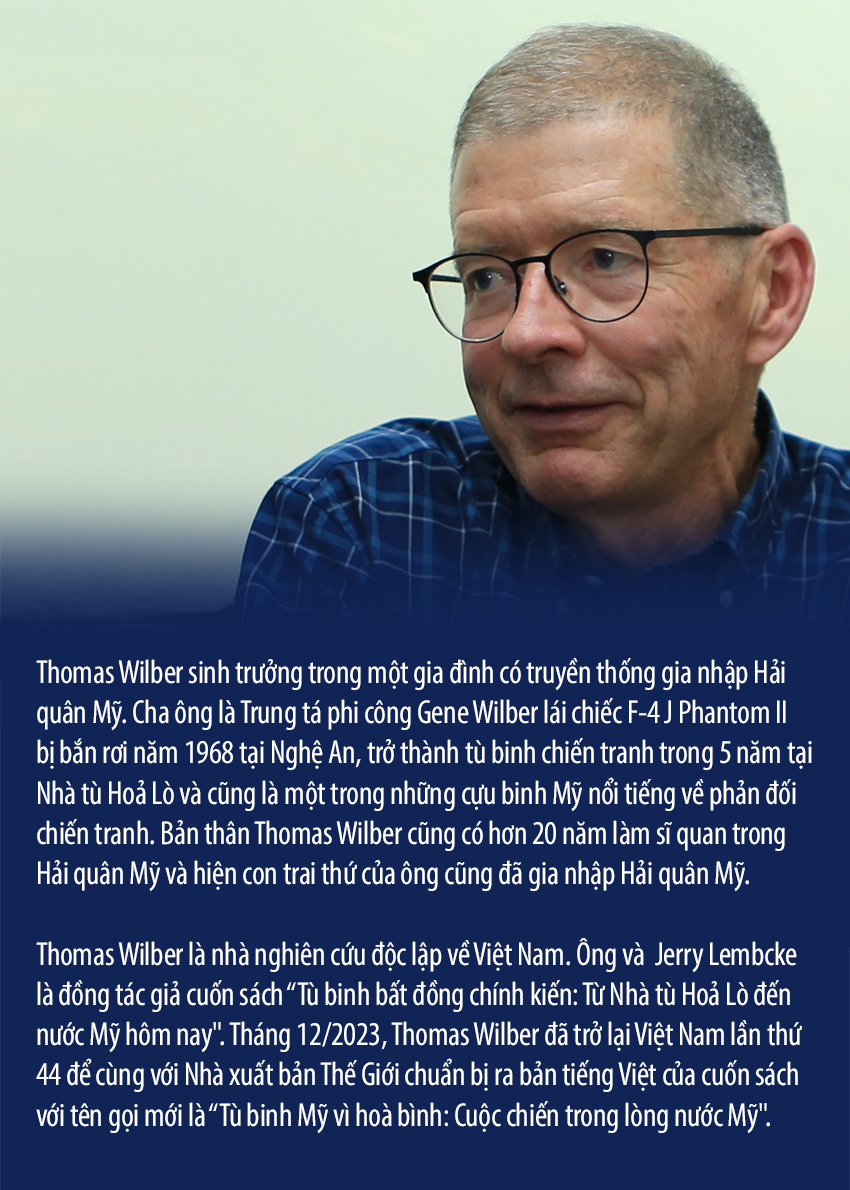 Cựu binh Thomas Wilber: Đến Việt Nam để tìm sự bình yên -0