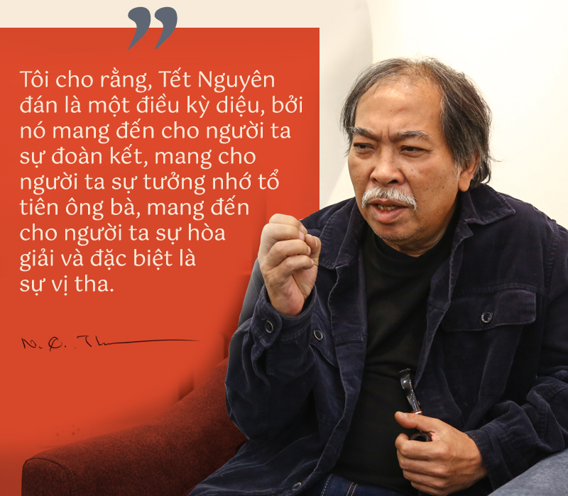 Nhà thơ Nguyễn Quang Thiều: Tết Nguyên Đán là một điều kỳ diệu -0