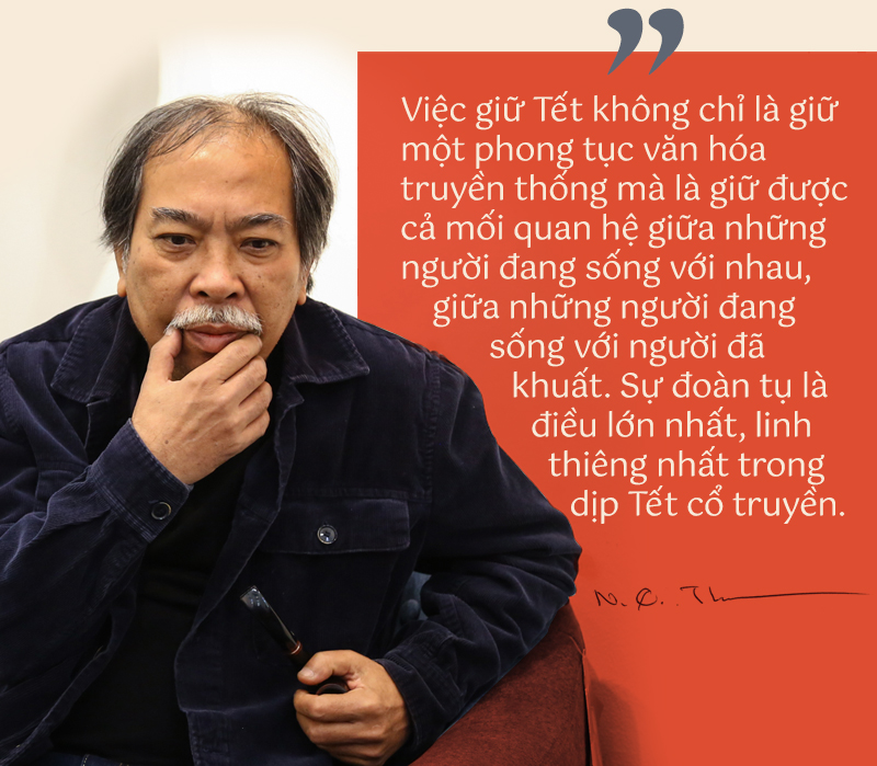 Nhà thơ Nguyễn Quang Thiều: Tết Nguyên Đán là một điều kỳ diệu -0