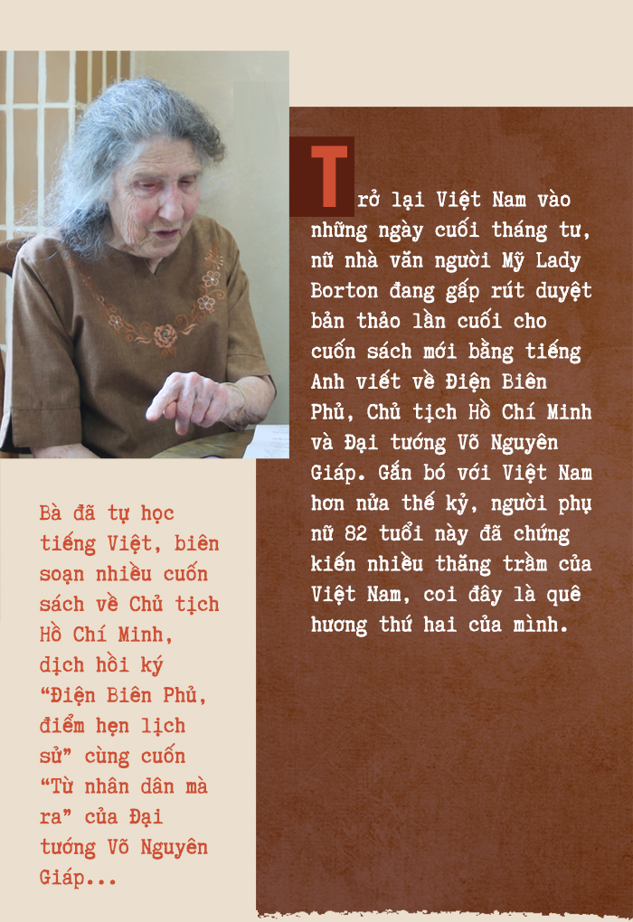 Nhà văn Mỹ Lady Borton: Chiến thắng của Việt Nam là chiến thắng của trí tuệ và toàn dân -0
