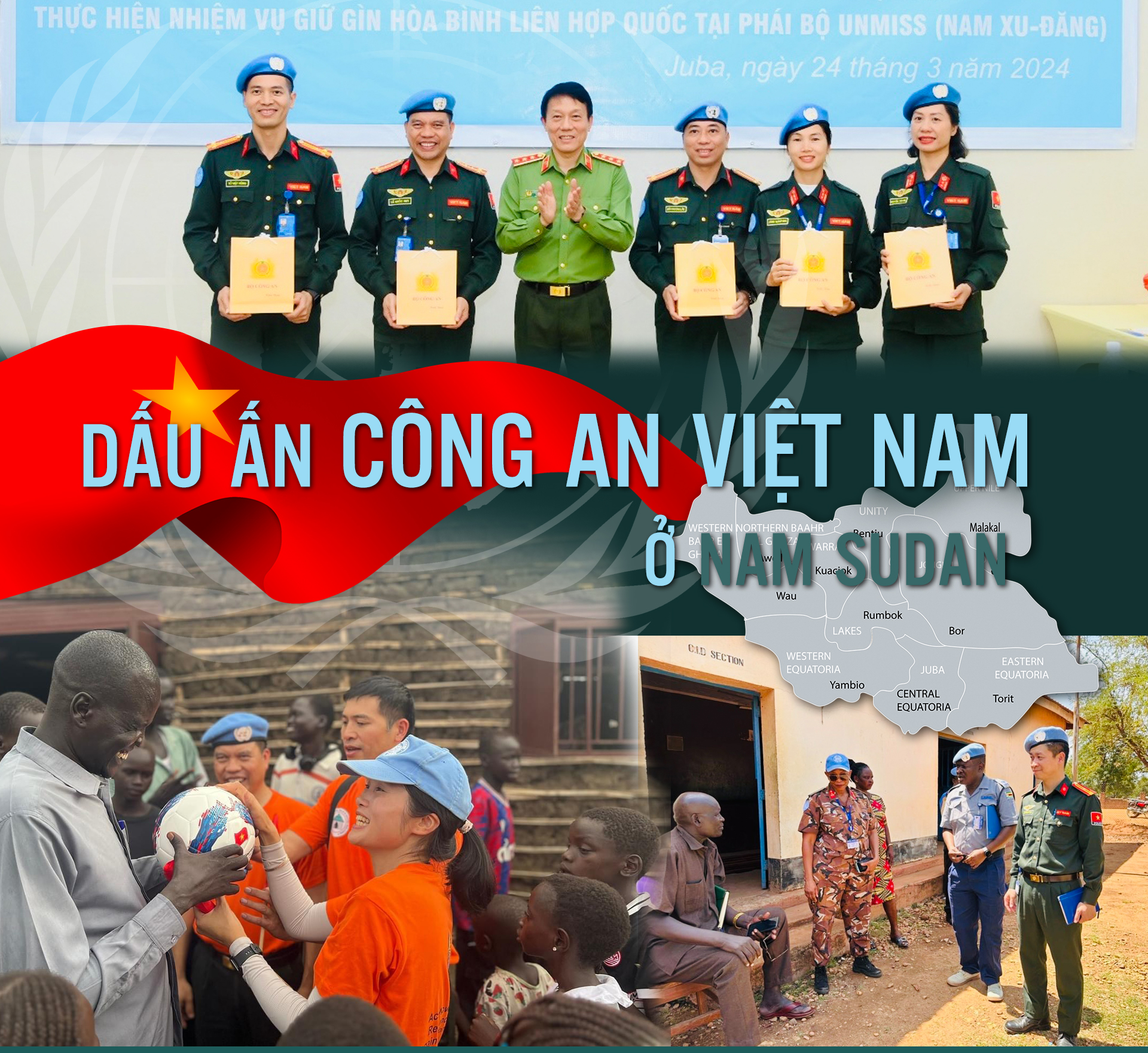 Dấu ấn Công an Việt Nam ở Nam Sudan -0