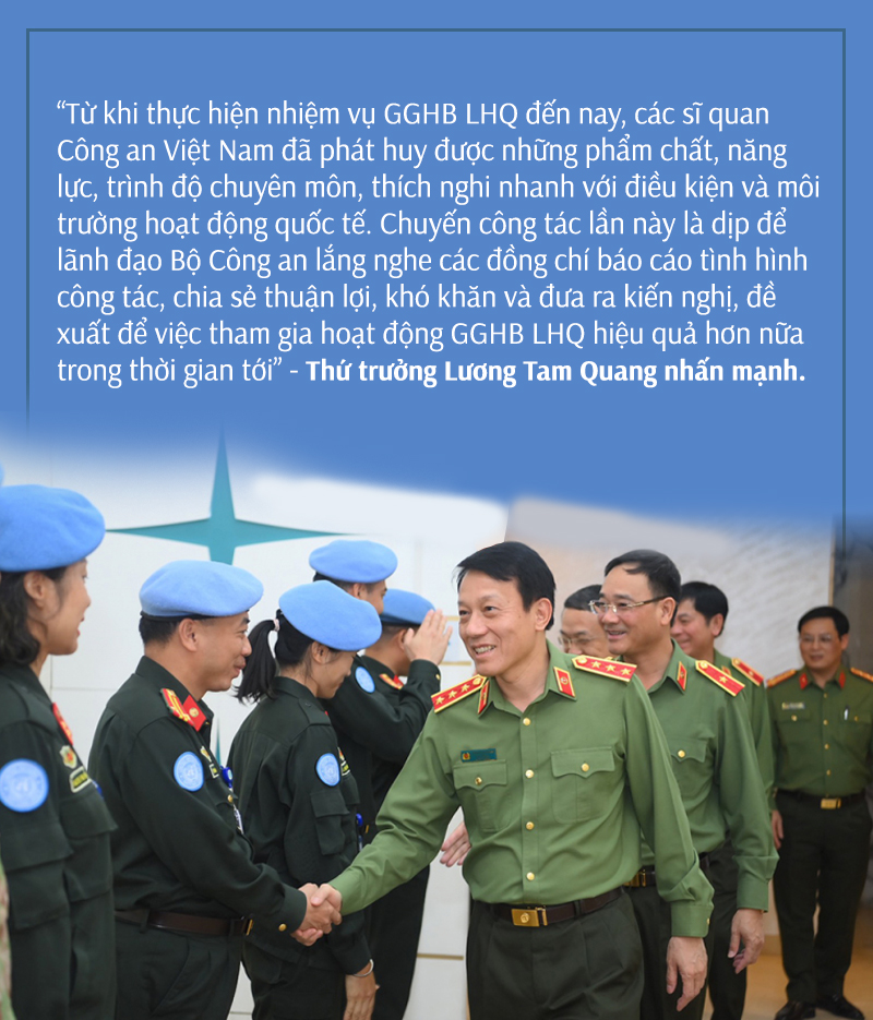 Dấu ấn Công an Việt Nam ở Nam Sudan -0