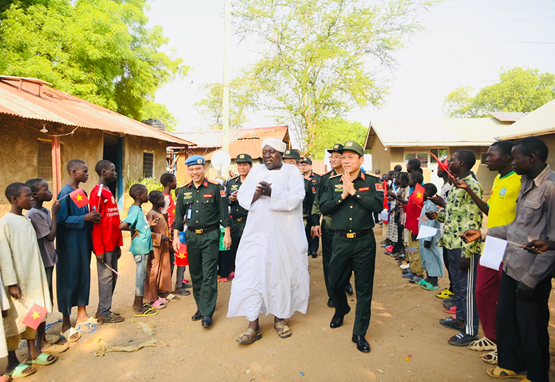 Dấu ấn Công an Việt Nam ở Nam Sudan -0