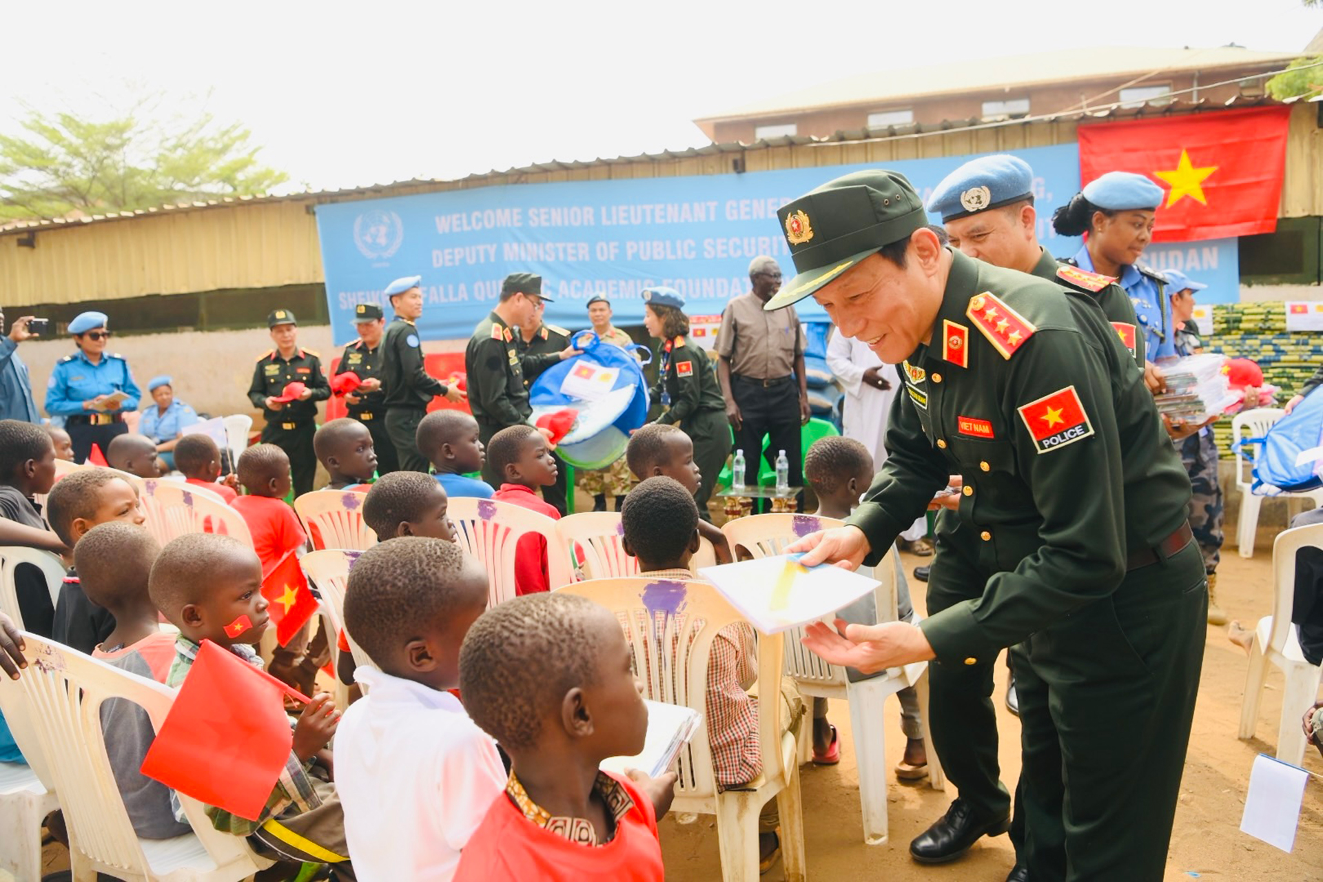 Dấu ấn Công an Việt Nam ở Nam Sudan -0