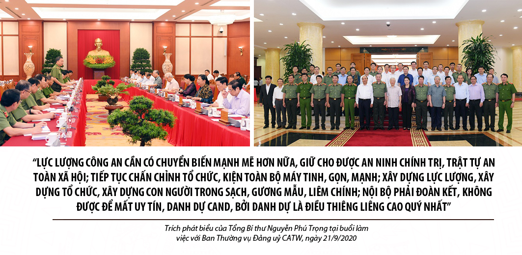 Tổng Bí thư Nguyễn Phú Trọng với lực lượng Công an nhân dân -0