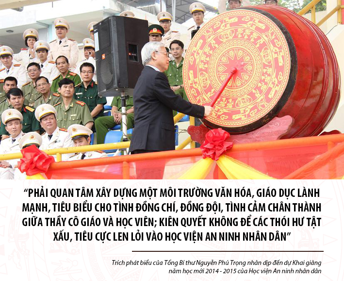 Tổng Bí thư Nguyễn Phú Trọng với lực lượng Công an nhân dân -0