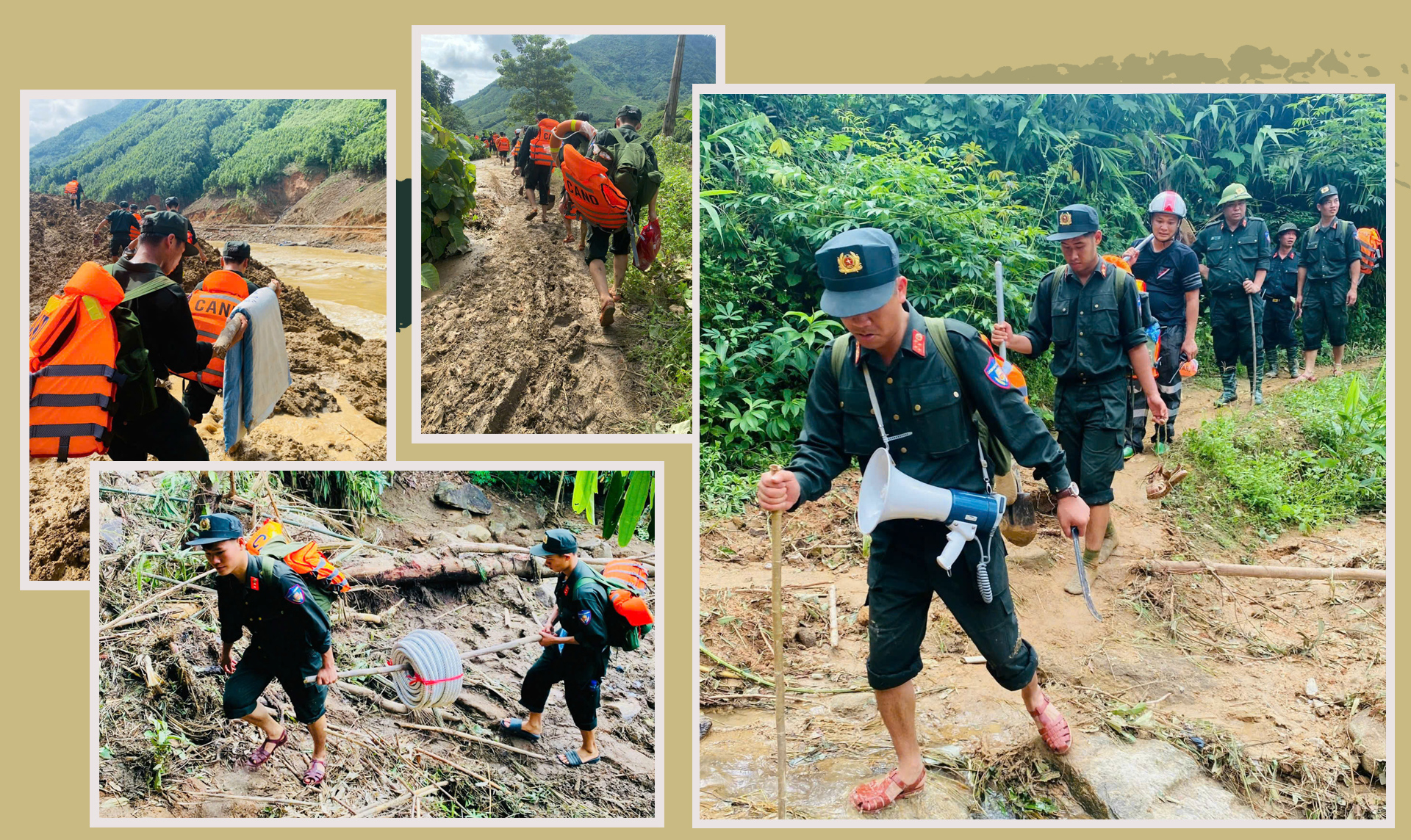 Nặng tình quân dân nơi cơn lũ đi qua -0