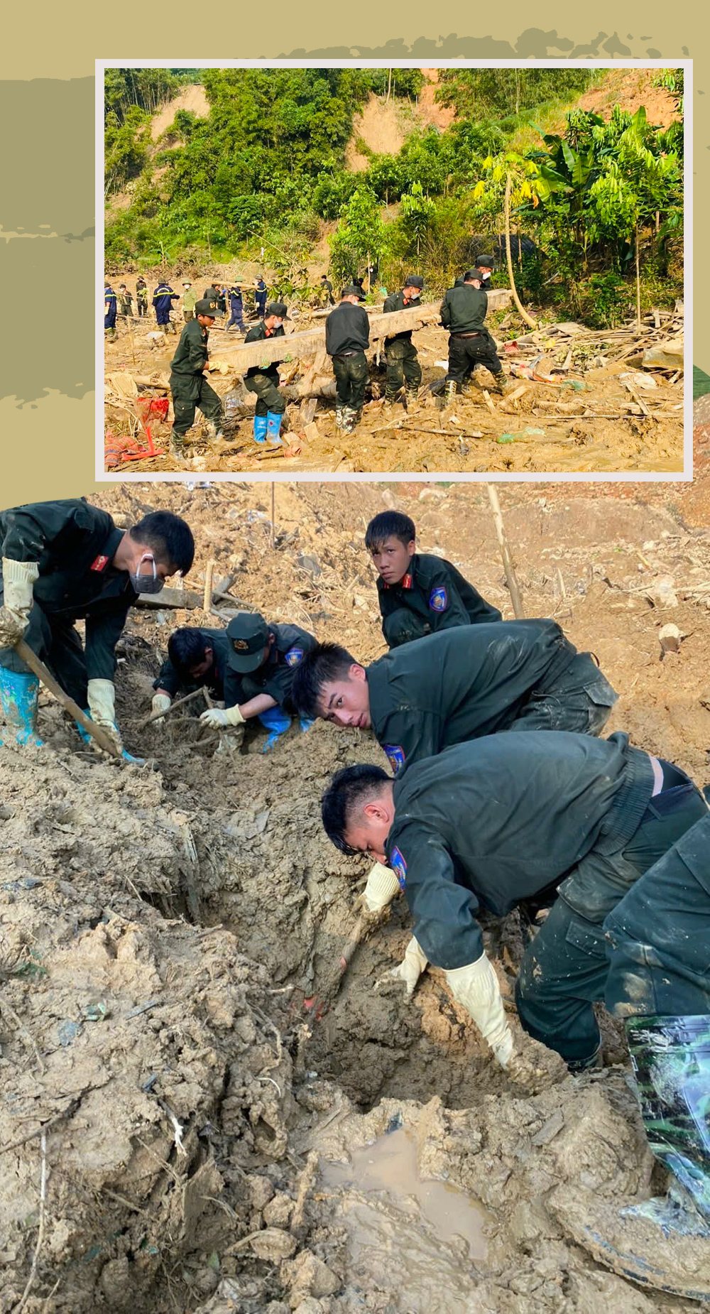 Nặng tình quân dân nơi cơn lũ đi qua -0