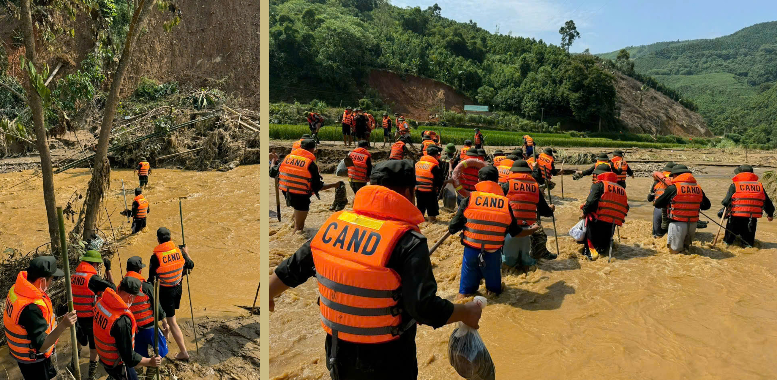 Nặng tình quân dân nơi cơn lũ đi qua -0