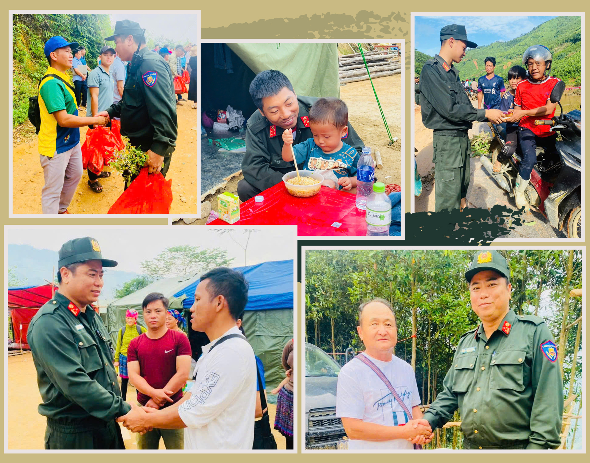 Nặng tình quân dân nơi cơn lũ đi qua -0