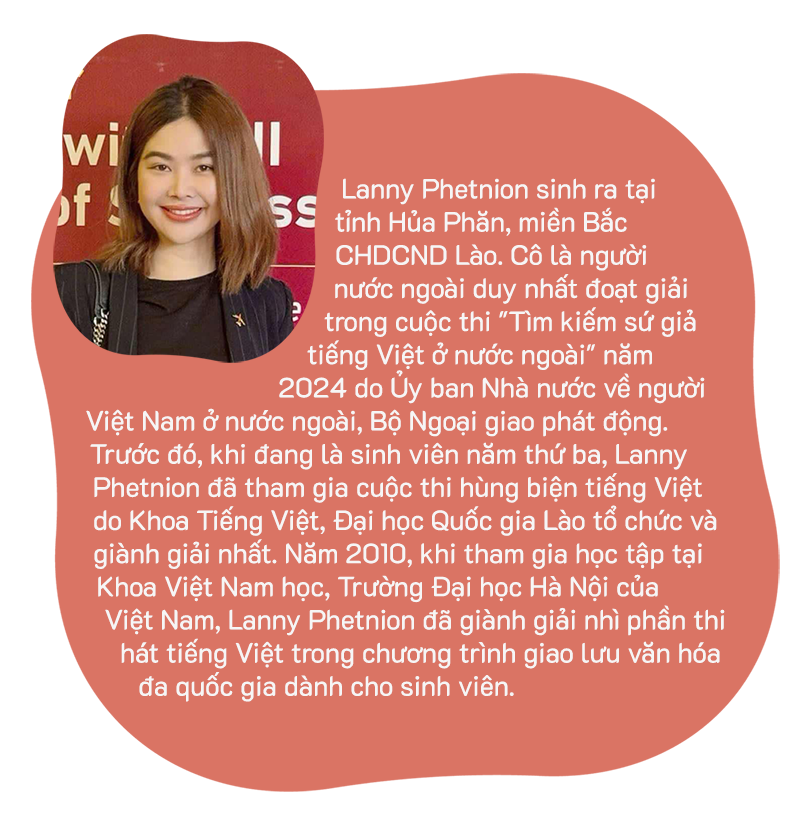 Lanny Phetnion: Tiếng Việt đã thay đổi cuộc đời tôi -0