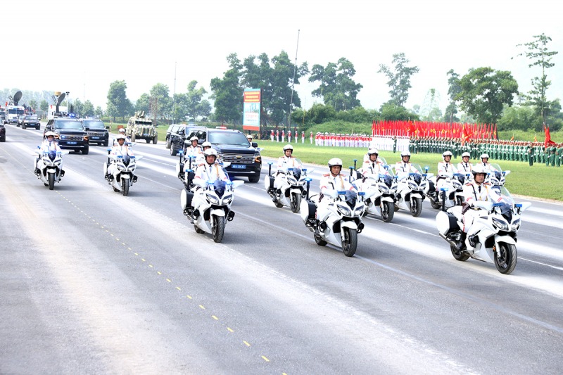 Modern military and police equipment showcased at first parade rehearsal - 1