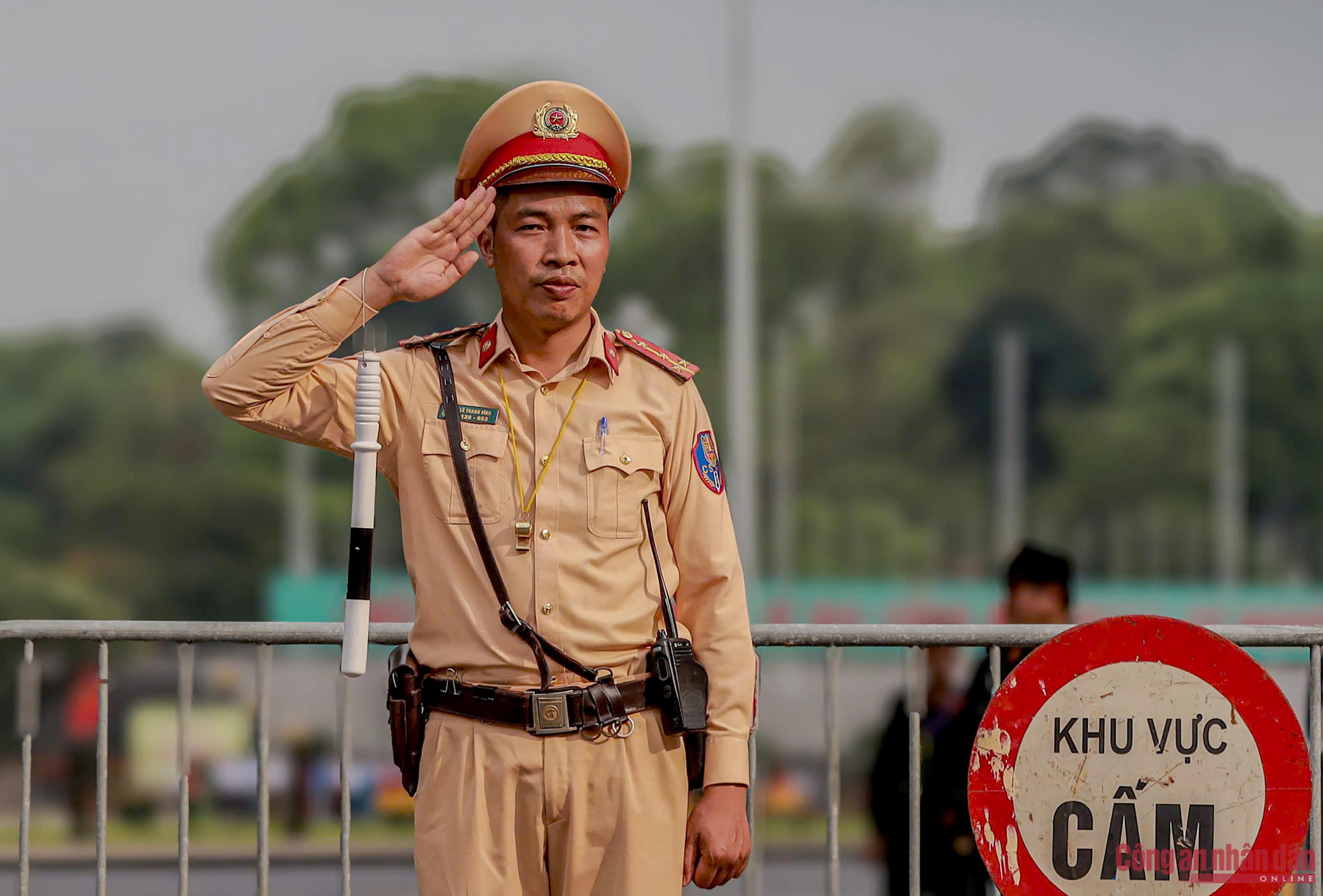 Công an Hà Nội Phân luồng giao thông phục vụ các lễ kỷ niệm lớn của đất nước -1