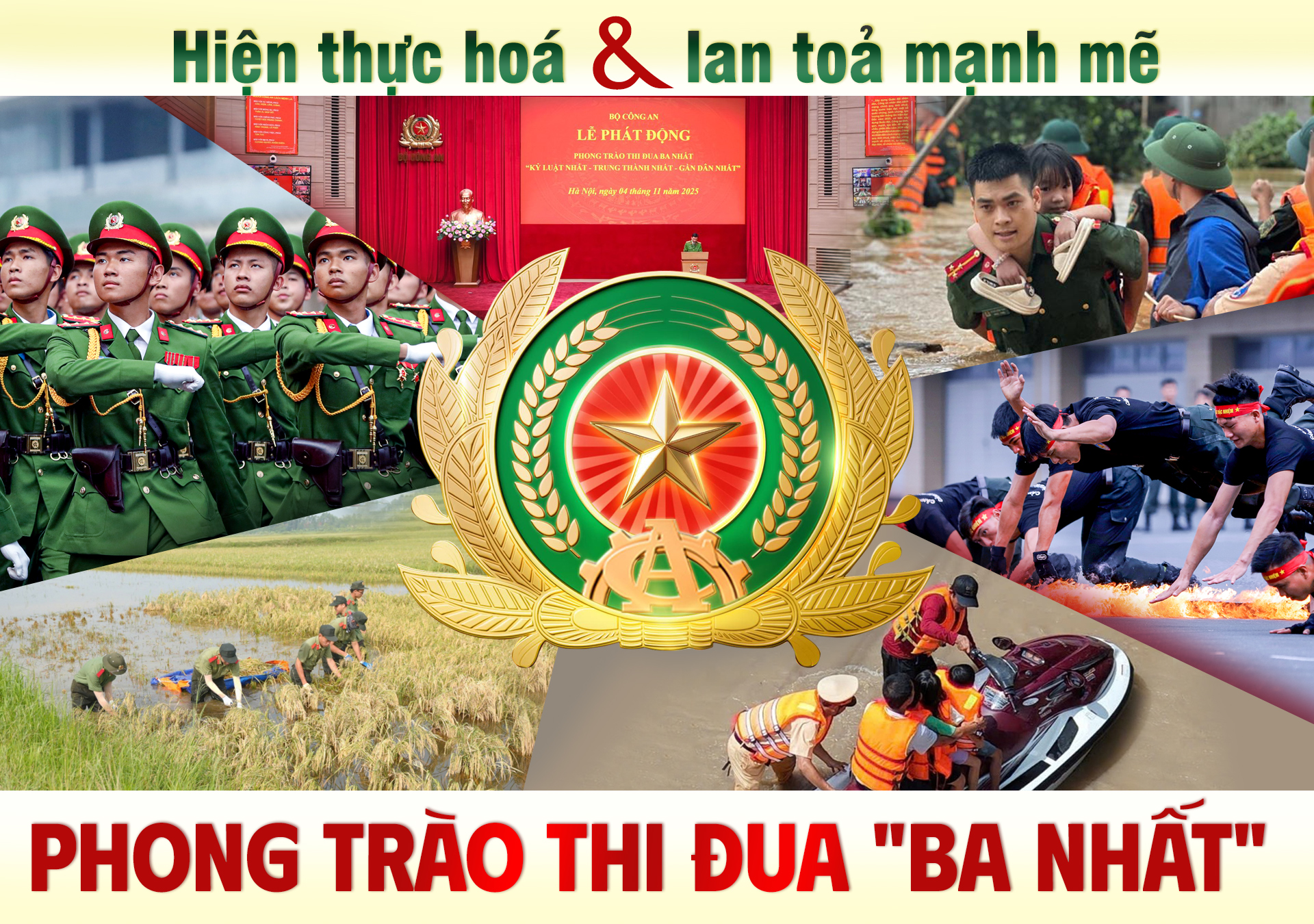 Hiện thực hoá và lan toả mạnh mẽ Phong trào thi đua 