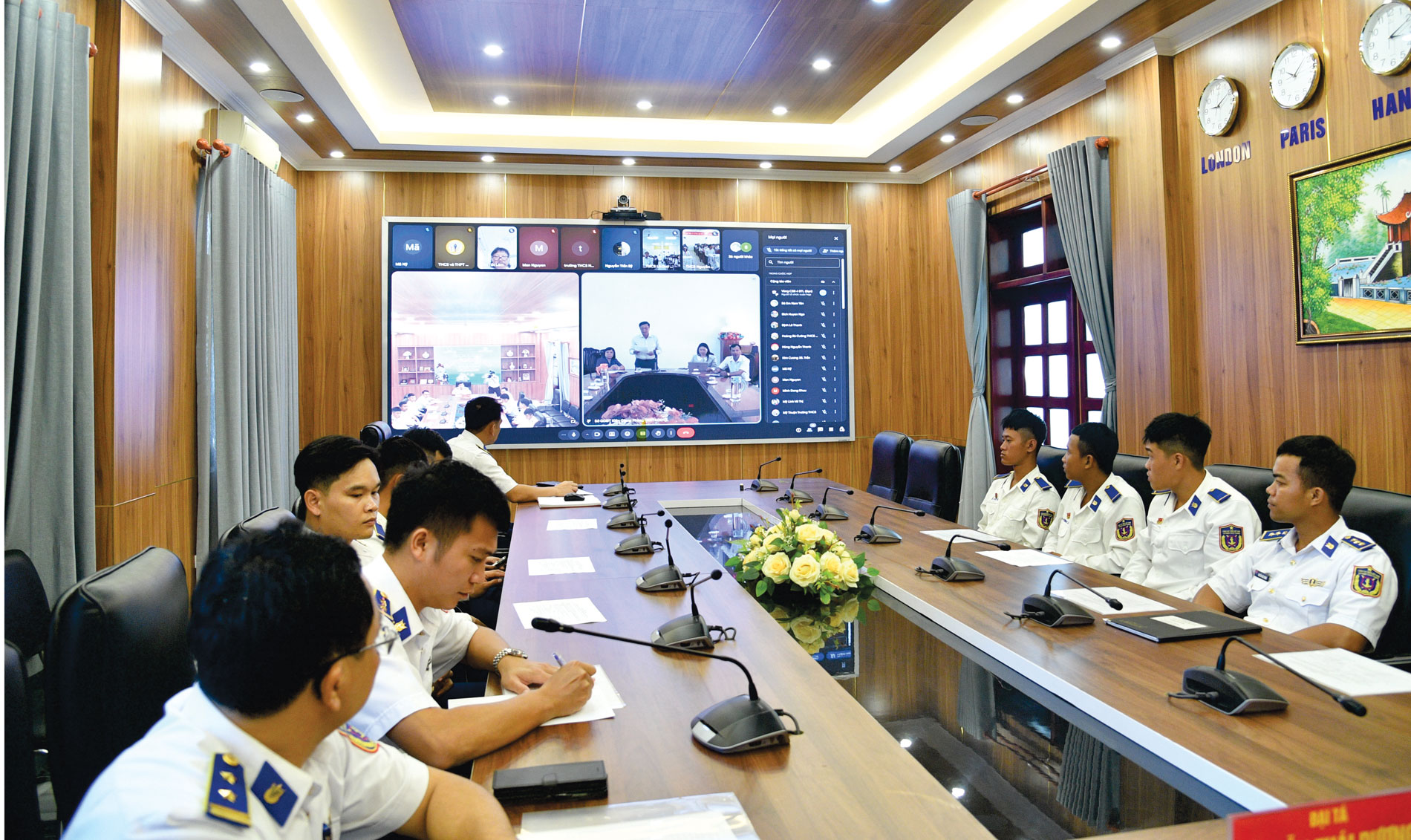 Promover o patriotismo e o amor pelo mar e pelas ilhas entre os estudantes da região costeira sul -0