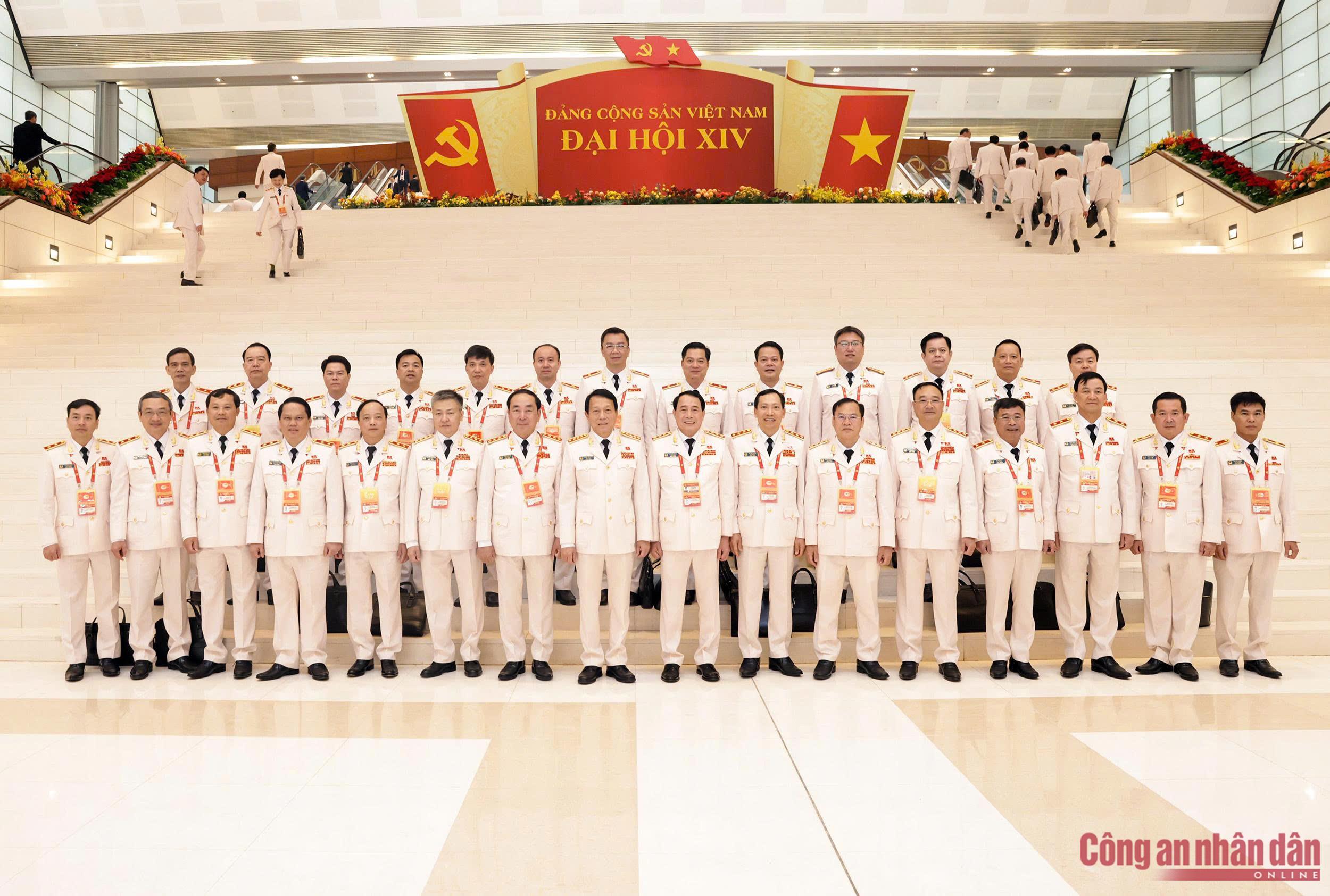 Đoàn đại biểu Đảng bộ Công an Trung ương dự Đại hội XIV -2