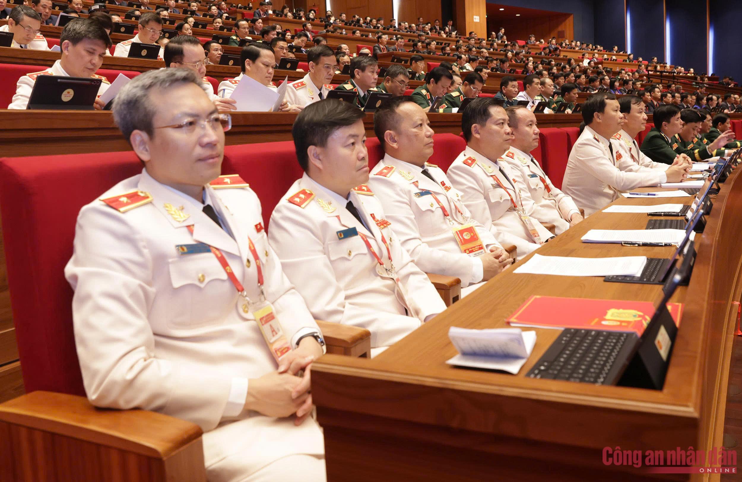 Đoàn đại biểu Đảng bộ Công an Trung ương dự Đại hội XIV của Đảng -1