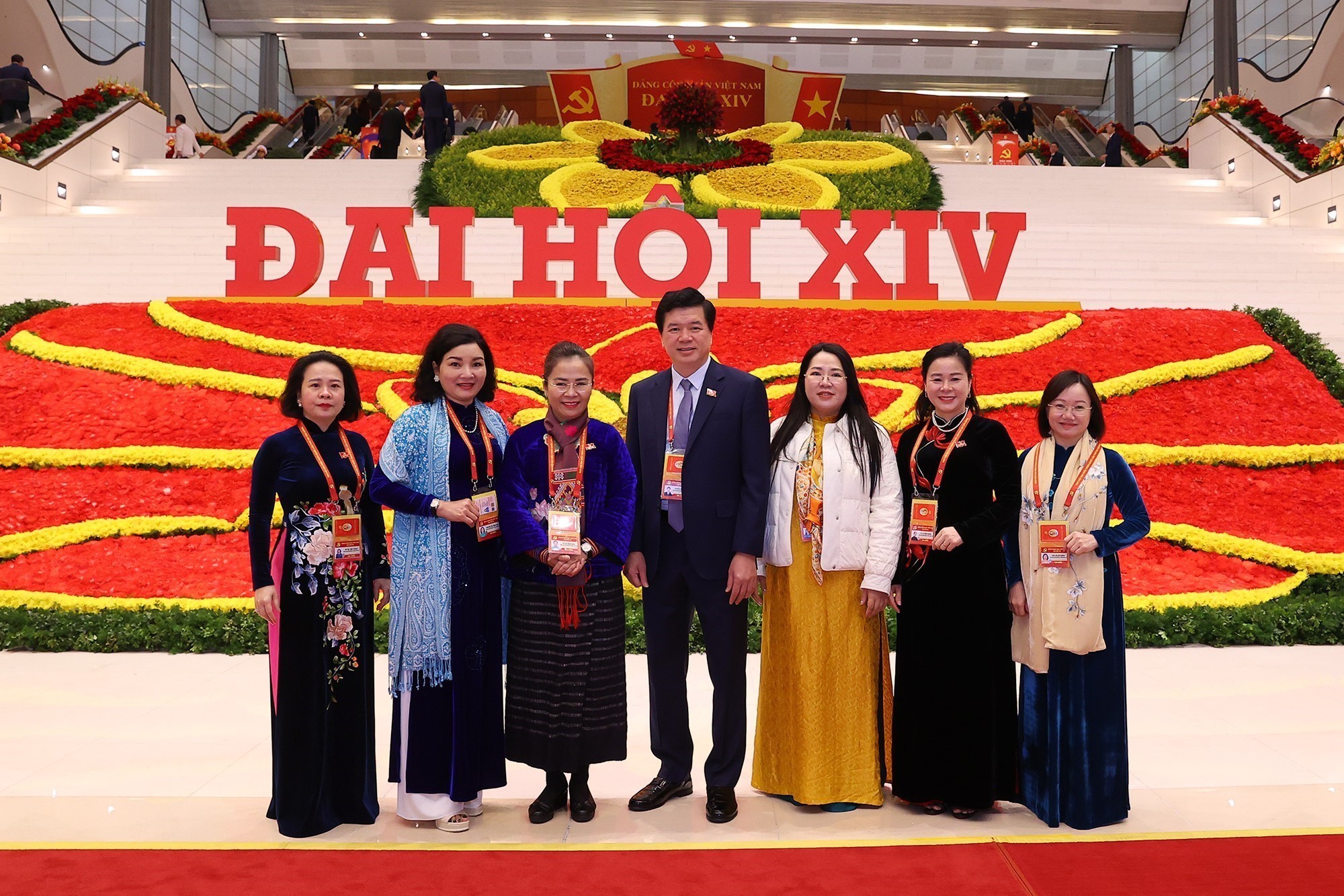 Các đại biểu tham dự ngày làm việc chính thức thứ Ba Đại hội XIV của Đảng -8