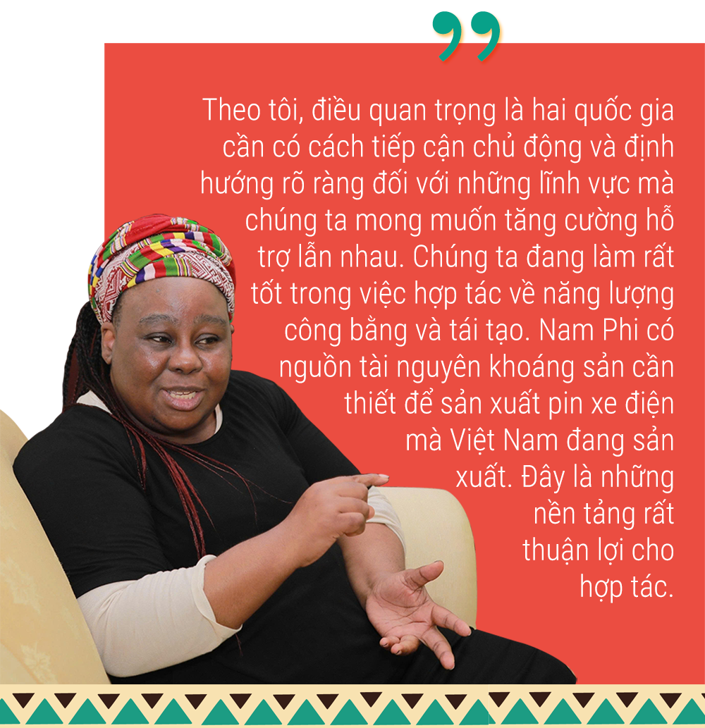 Đại sứ Nam Phi Vuyiswa Tulelo: Việt Nam trong tôi là tình hữu nghị và sự sẻ chia -0