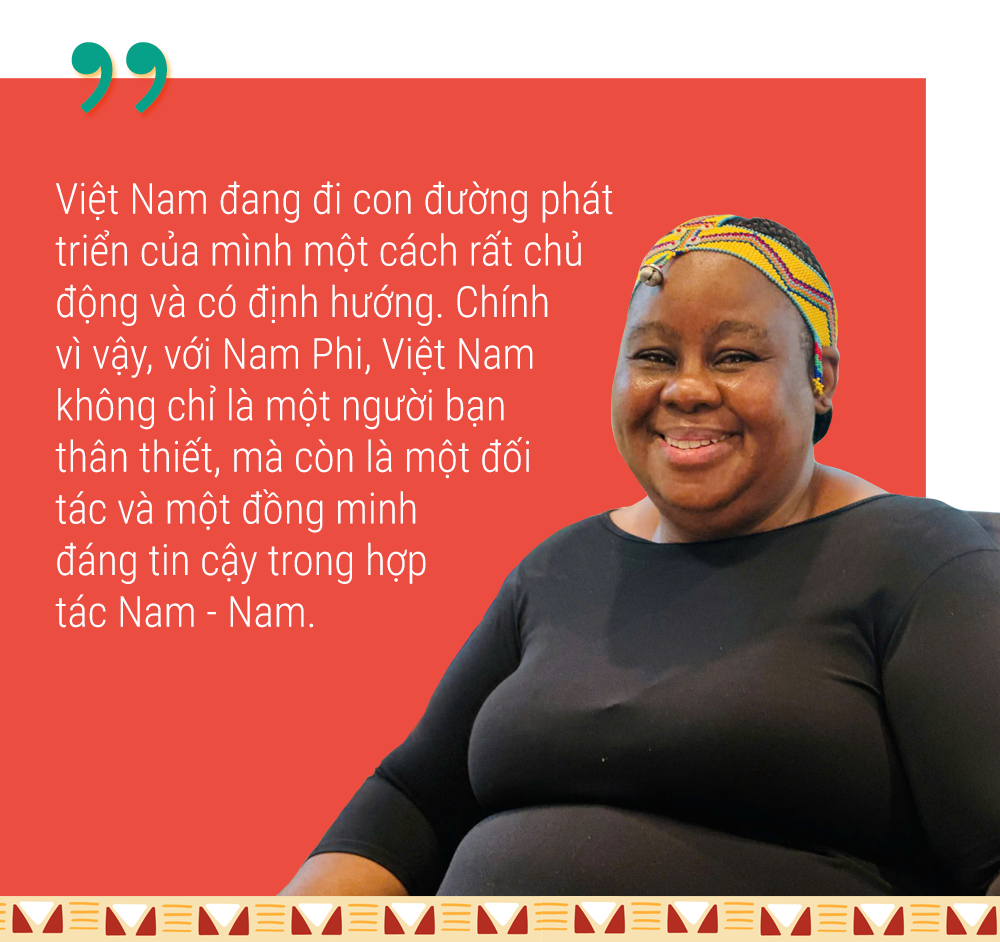 Đại sứ Nam Phi Vuyiswa Tulelo: Việt Nam trong tôi là tình hữu nghị và sự sẻ chia -0