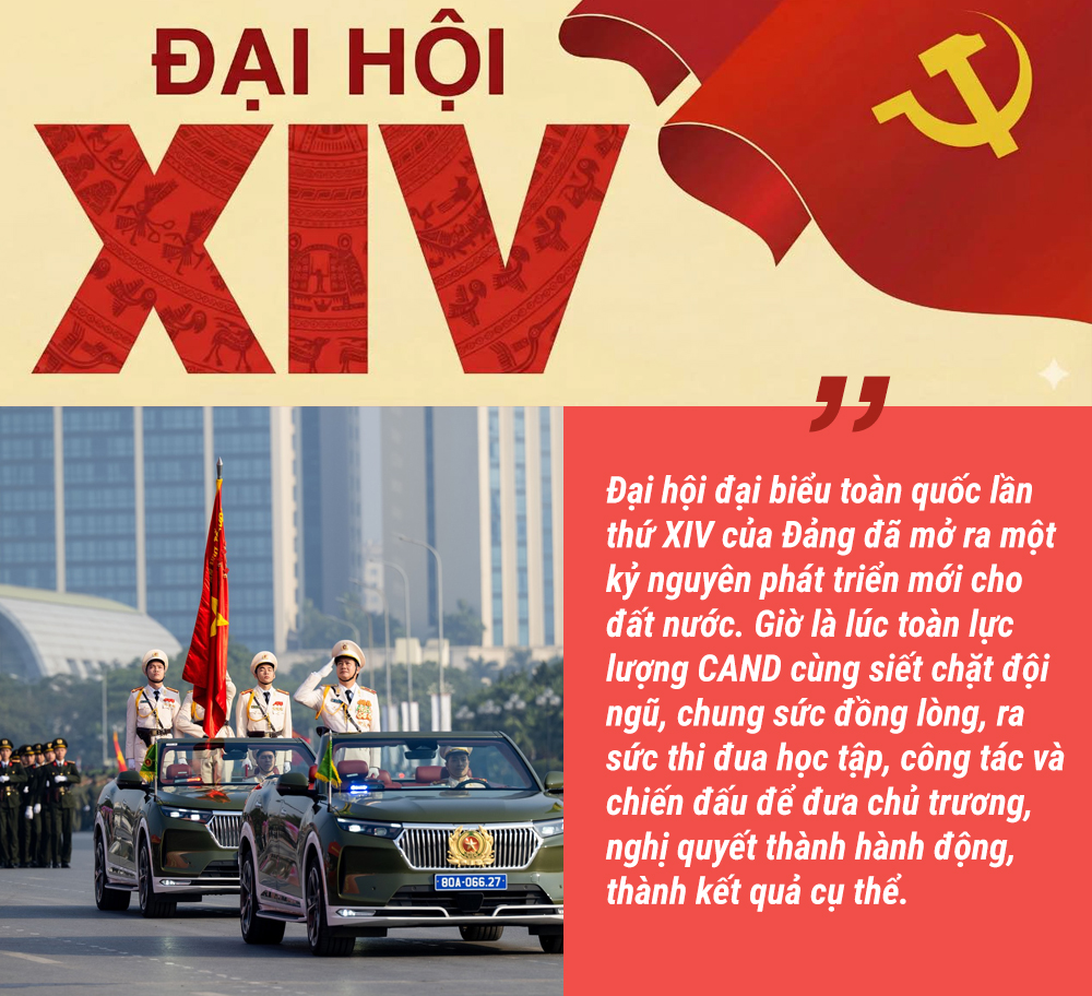 Lực lượng Công an nhân dân siết chặt đội ngũ, chung sức đồng lòng tạo ra dấu ấn, kỳ tích mới -0