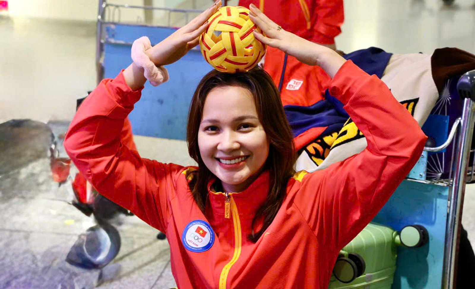 Gặp gỡ nữ tuyển thủ cầu mây CAND tài năng Vũ Thị Vân Anh -0