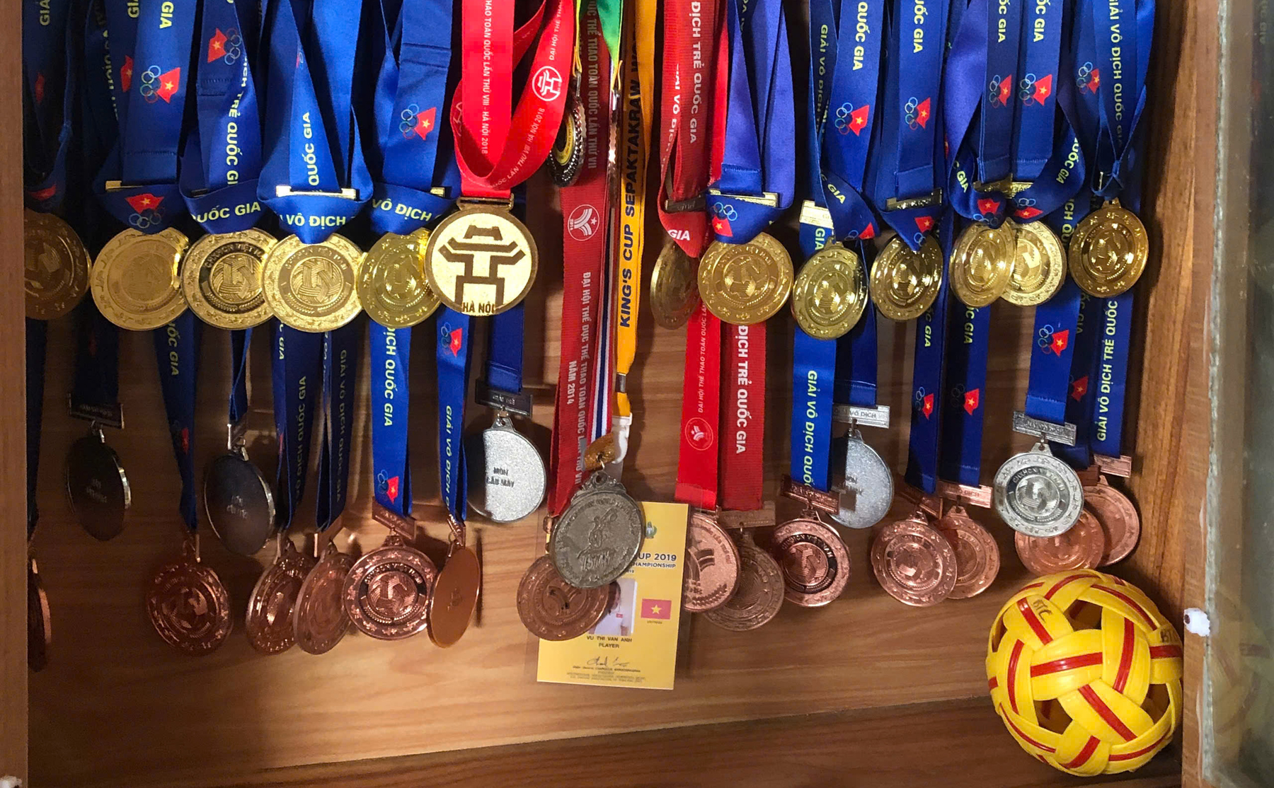 Gặp gỡ nữ tuyển thủ cầu mây CAND tài năng Vũ Thị Vân Anh -0