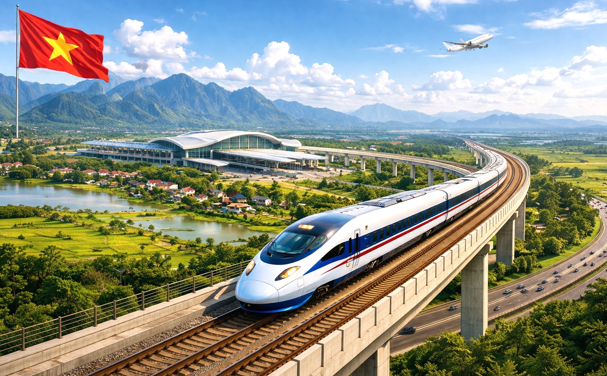 Chuẩn bị các điều kiện tốt nhất cho Dự án đường sắt tốc độ cao -0