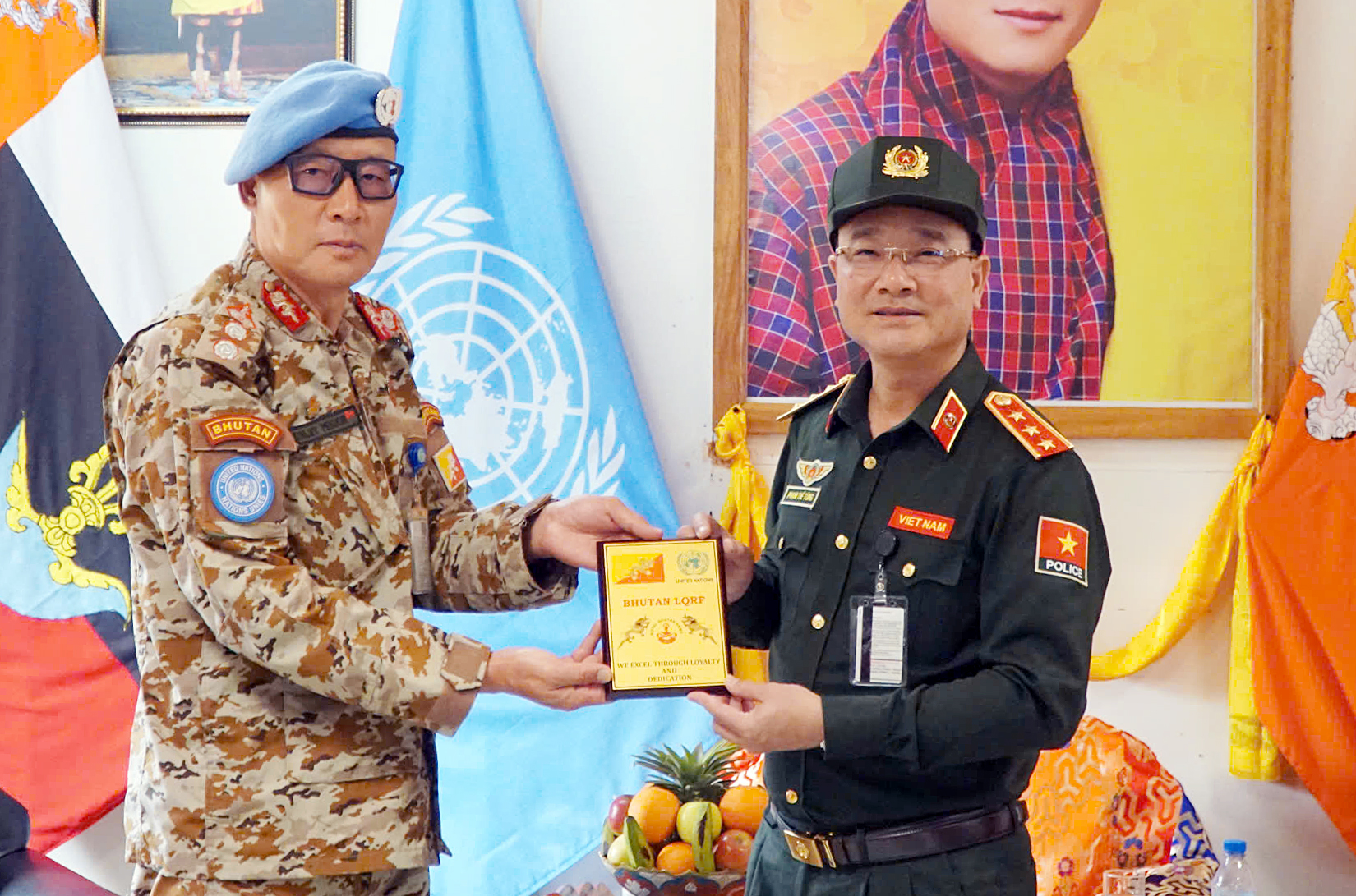 Thứ trưởng Phạm Thế Tùng thăm và làm việc với Đơn vị Cảnh sát Indonesia và Đội Phản ứng nhanh Bhutan -0