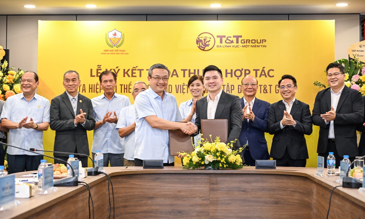 Hiệp hội Thể thao CAND Việt Nam và Tập đoàn T&T Group ký kết Thỏa thuận hợp tác - 0