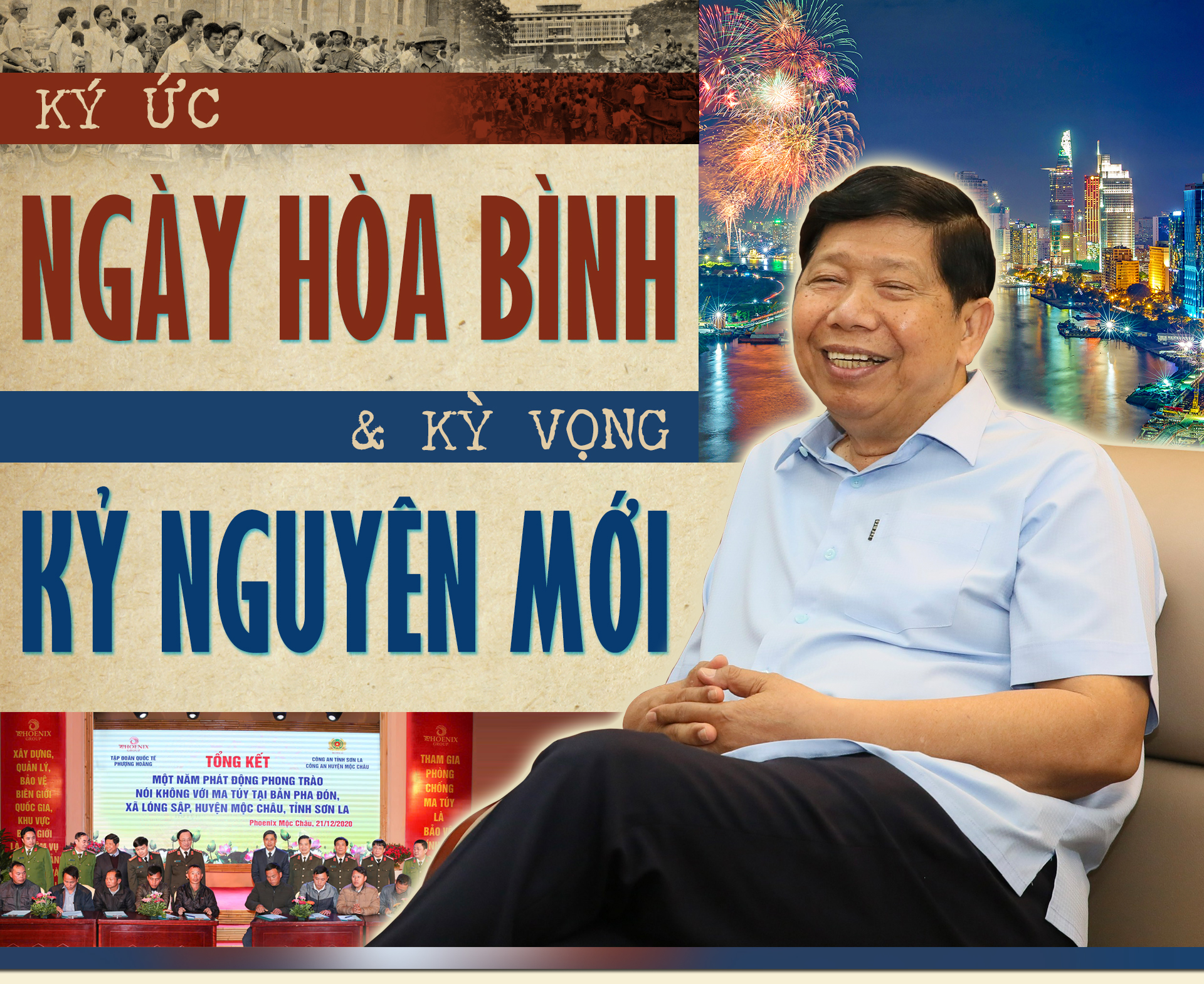 Ký ức ngày hòa bình và kỳ vọng kỷ nguyên mới -0