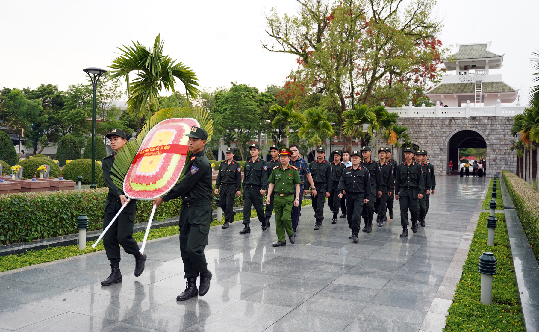 Bộ Tư lệnh Cảnh sát cơ động khởi công nhà tình nghĩa tại Điện Biên -0